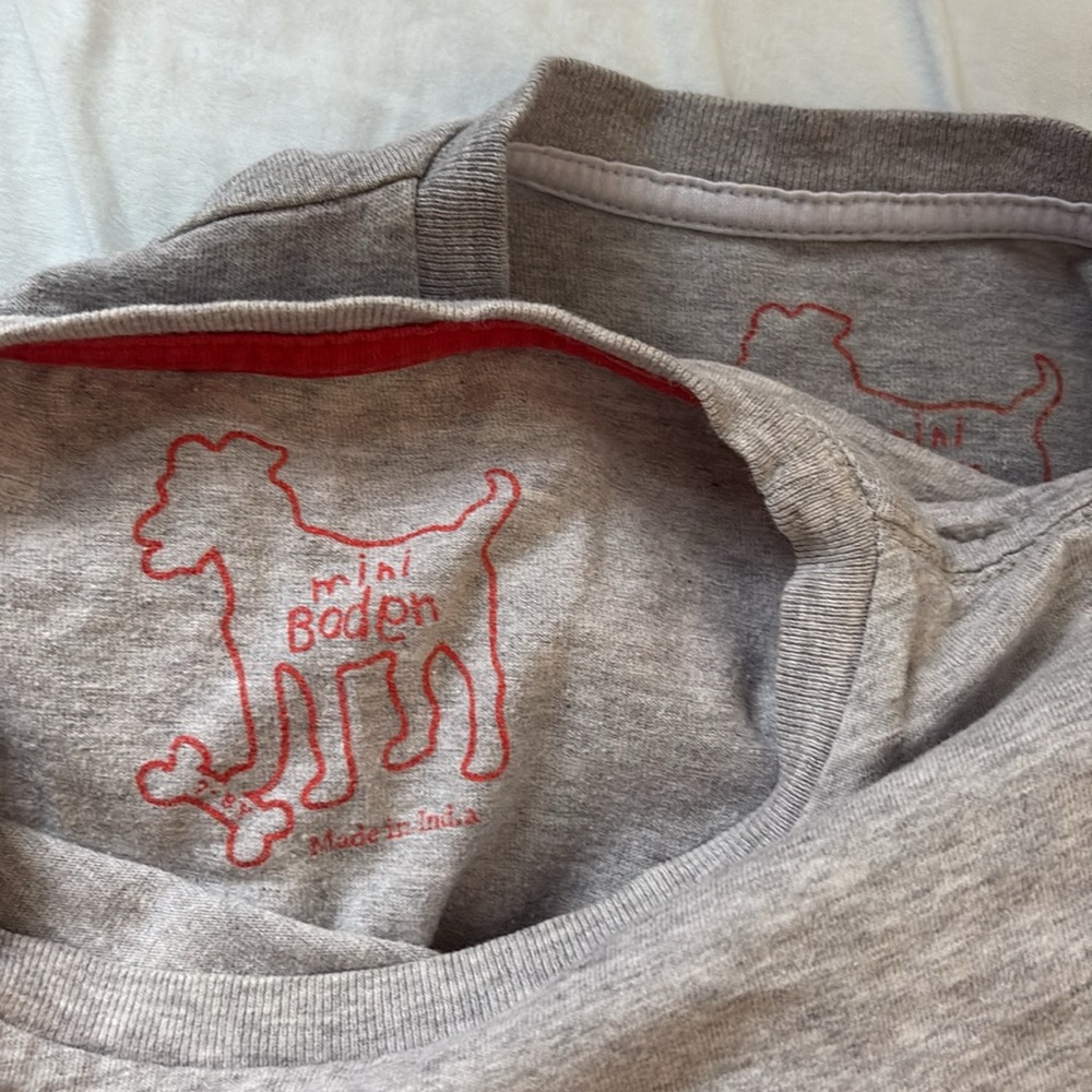 Mini Boden Gray Short Sleeve Tees with Space Designs - Picture 5 of 5